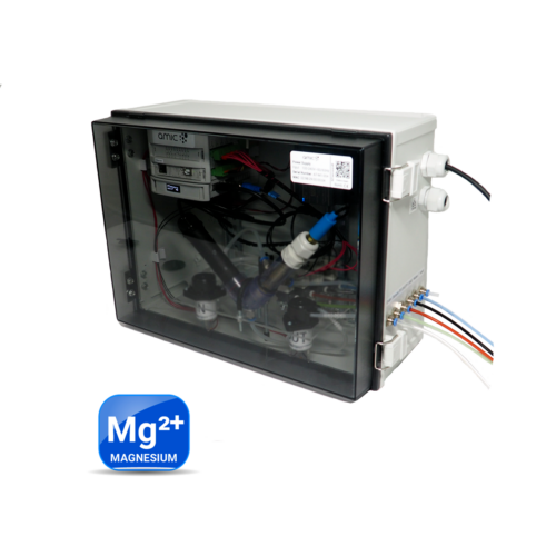 Analizador automático online de magnesio con tecnología ISE para agua, nutrientes e industria